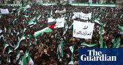 Protests in north-west Syria mark 13 years since start of fight for democracy