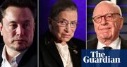 US foundation cancels RBG awards for Musk and Murdoch after backlash