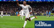 Vinícius edges Real Madrid past tenacious RB Leipzig and into last eight