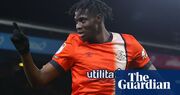 ‘Say it to his face’: Luton call out racist abuse of Elijah Adebayo