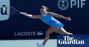 Simona Halep defeated by Paula Badosa in Miami on return from doping ban