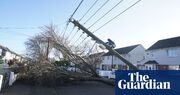 Storm Éowyn: man killed and 725,000 properties without power in Ireland