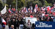 Tens of thousands march on NZ parliament in protest against Māori treaty bill