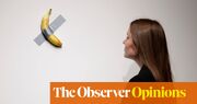 The Observer view: Selling a piece of fruit for £4m isn’t bananas, it’s decadent. Art is better than this