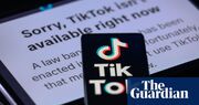 TikTok goes dark in the US ahead of ban