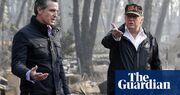 As Los Angeles burns, Trump and California governor lock horns over aid