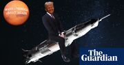 ‘Get those rocket ships going’: where will Trump’s space odyssey lead Nasa?