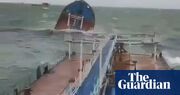 Russian tanker sinks in Black Sea spilling 4,300 tonnes of oil