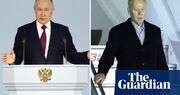 Putin says he prefers Biden to Trump and mocks Tucker Carlson’s questions