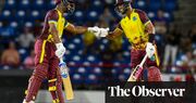 Lewis and Hope blast West Indies to T20 victory over England in St Lucia