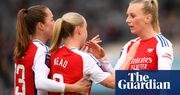 Stina Blackstenius gives Arsenal edge over Manchester City in WSL thriller