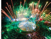 تهران غرق در نور و شادی