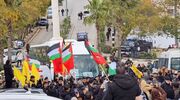 تصاویر احساسی از لحظه ورود آزادگان فلسطینی | وضعیت محل استقبال را ببینید