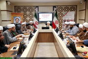 تصاویر/ نشست مسئولین امور اجتماعی و سیاسی مراکز مدیریت حوزه استانها با آیت الله اراکی