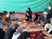 «سفیر کتاب» به روستایی در خراسان جنوبی رفت