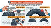 لاستیک دست دوم ماشین: ۹۷درصد نمونه‌های بررسی‌شده مشکل پنهان داشتند؛ بدانید چه بخرید و چه نخرید