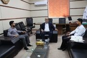 نشست صباغیان با مدیرعامل شرکت خدماتی ناحیه صنعتی بهاباد/مشکلات و نیازهای مطرح‌شده از نزدیک بررسی شد