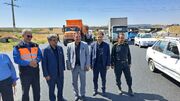 آغاز عملیات آسفالت‌ریزی جاده میاندوآب–تبریز در محدوده روستای شبیلو