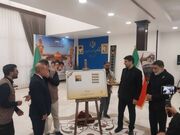 رونمایی از تمبر اربعینی در محل سرکنسولگری ایران در کربلای معلی