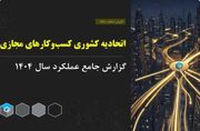 اتحادیه کسب‌وکارهای مجازی پارسال ۲۴۴۵ مجوز صادر کرد