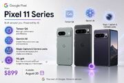 گوشی Pixel 11 گوگل با تراشه Tensor G6 معرفی شد