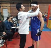 پوشش پزشکی مسابقات بوکس بزرگسالان انتخابی استان توسط هیات پزشکی ورزشی لرستان