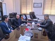 نشست دکتر کاویانی با مدیر کل ورزش و جوانان استان قم