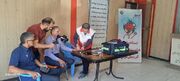 پوشش پزشکی فینال مسابقات فوتسال پاکبانان خدمات شهری شهرداری تبریز توسط هیئت پزشکی ورزشی آذربایجان شرقی