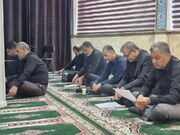 برگزاری مراسم پرفیض زیارت عاشورا توسط فدراسیون پزشکی ورزشی