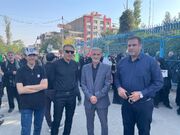 وداع دکتر نوروزی و خانواده پزشکی ورزشی با امام مجاهد شهید