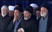 حضور فرزندان امام شهید انقلاب در مصلی