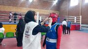 پوشش پزشکی مسابقات بوکس بانوان لرستان توسط هیات پزشکی ورزشی استان