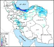 حوضه دریای خزر پرباران‌ترین حوضه‌‌ درجه ۱ کشور در هفته جاری