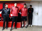 معارفه کریم باقری در تمرینات پرسپولیس