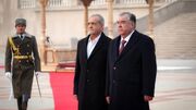 استقبال رسمی امامعلی رحمان از رییس‌جمهور
