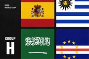 معرفی گروه H در جام جهانی ۲۰۲۶: اسپانیا، کیپ‌وِرد، عربستان سعودی و اروگوئه