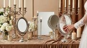 بهترین مدل‌های آینه و شمعدان نقره برای عروس خانم‌های امسال