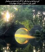 پل‌هایی که در آب کامل می‌شوند؛ شاعرانه‌ترین دریاچه چین + فیلم