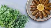 داخل دلمه چه سبزی و چقدر بریزیم؟ | ترکیب و نسبت سبزی دلمه برگ مو