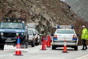 ترافیک سنگین در چالوس و محورهای منتهی به تهران/ بارش باران در جاده‌های شمالی