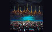 رونمایی از اثر جدید مرکز هنرهای تجسمی در شبِ موشکی ایران