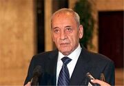 نبیه بری: لبنان آتش‌بس کامل و بدون قید و شرط را می پذیرد