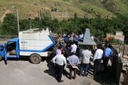 برپایی کارگاه آموزشی مدیریت پسماند روستایی ویژه دهیاران قزوین در روستای اندج