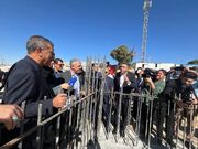 بازدید معاون اجرایی رئیس‌جمهور از روند ساخت مرکز جامع رادیوتراپی ایلام