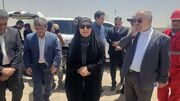 بازدید وزیر راه از دروازه تجاری جاده ابریشم