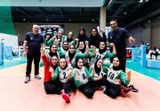 صعود تیم ملی والیبال نشسته بانوان ایران به مرحله یک‌چهارم نهایی قهرمانی جهان