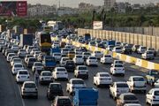ترافیک سنگین در ورودی های تهران