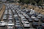 ترافیک سنگین در ورودی‌های تهران