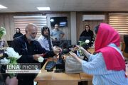 حضور دبیرکل خانه کارگر در ایلنا به مناسبت روز خبرنگار