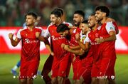 استقلال خوزستان 1 _ پرسپولیس 4؛ صدرنشینی سرخ‌ها در شب گل‌به خودی نیازمند